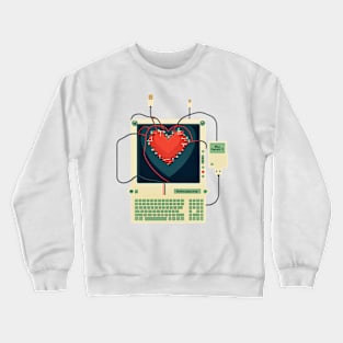 Debugging my heart Crewneck Sweatshirt